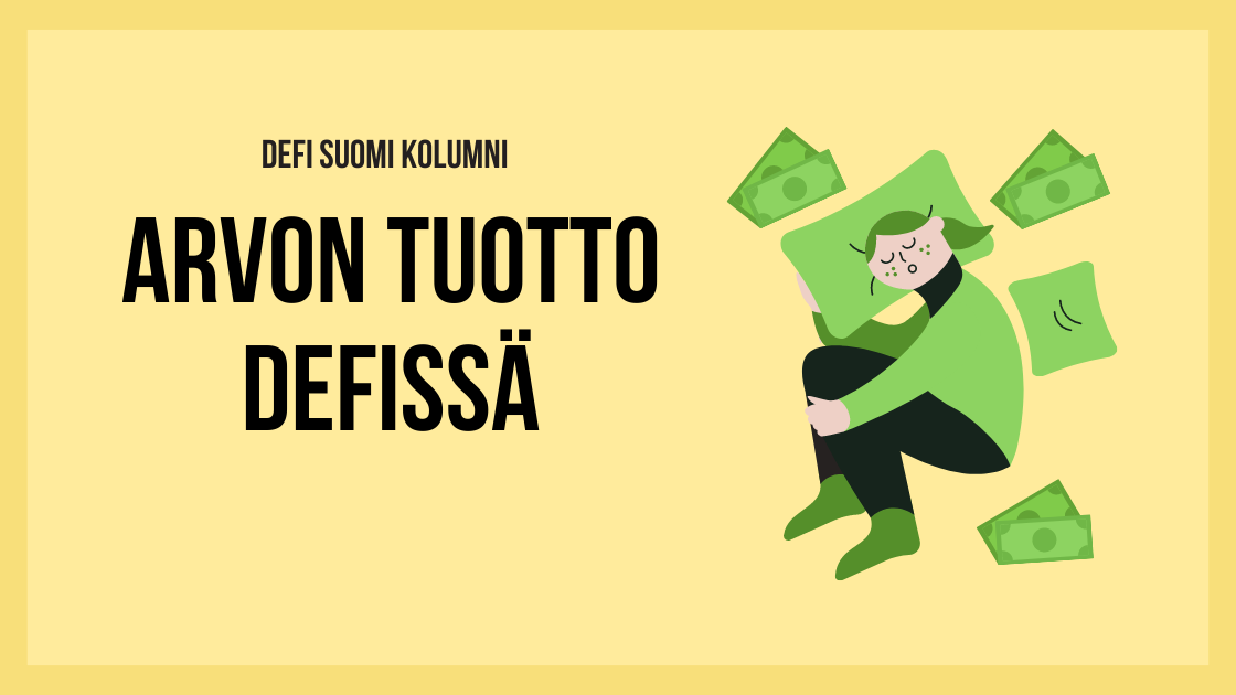 Kolumni: Arvon tuotto defissä