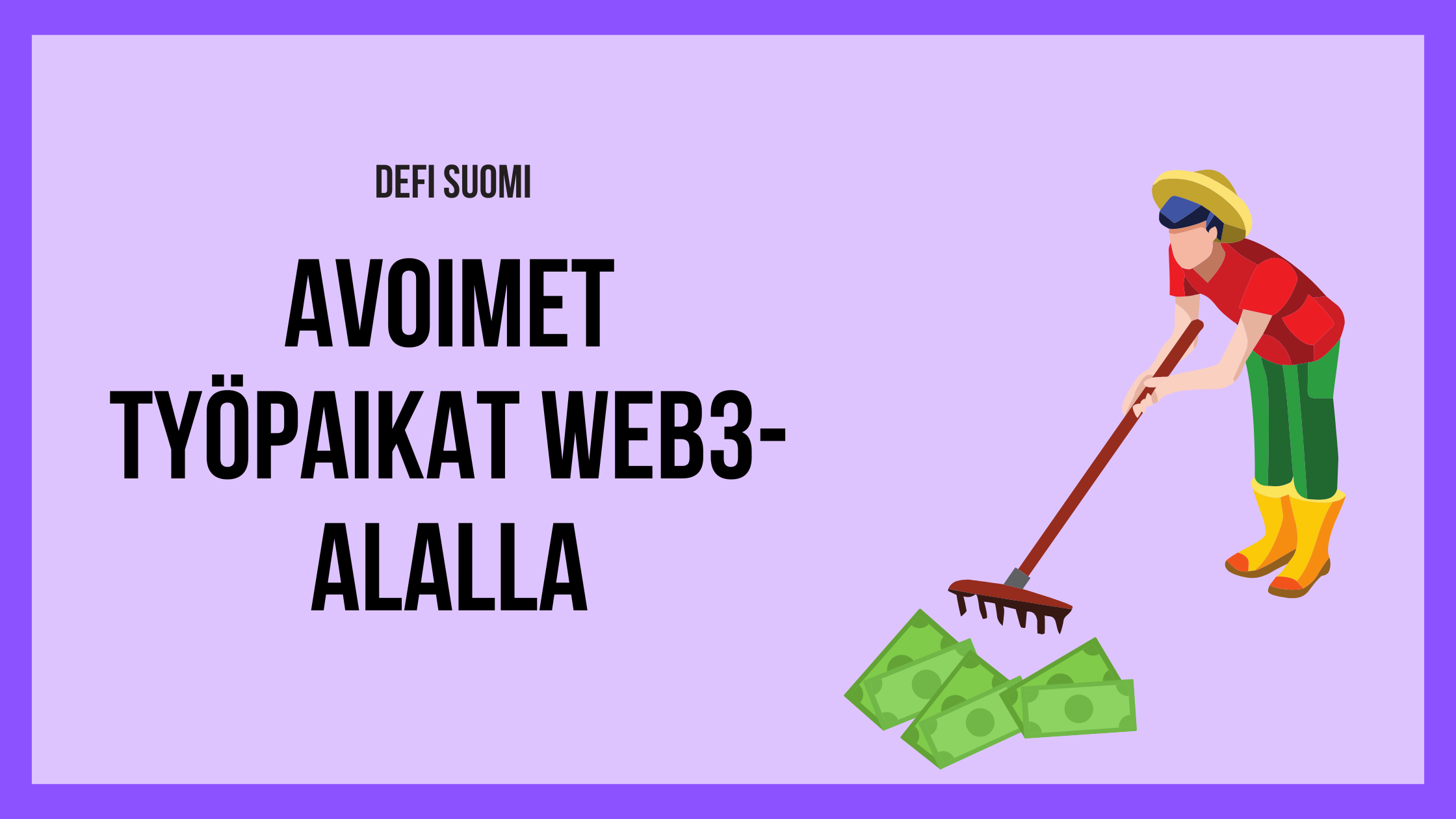 Web3-alan avoimet työpaikat